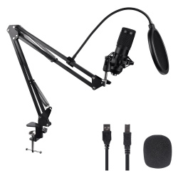 Micr&oacute;fono Condensador Unidireccional Balam Rush BR-932967